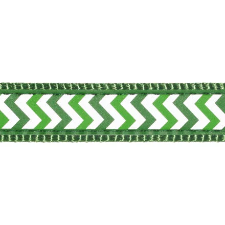 Obojek RD 12 mm x 20-32 cm - Ziggy Rfx - Zelená