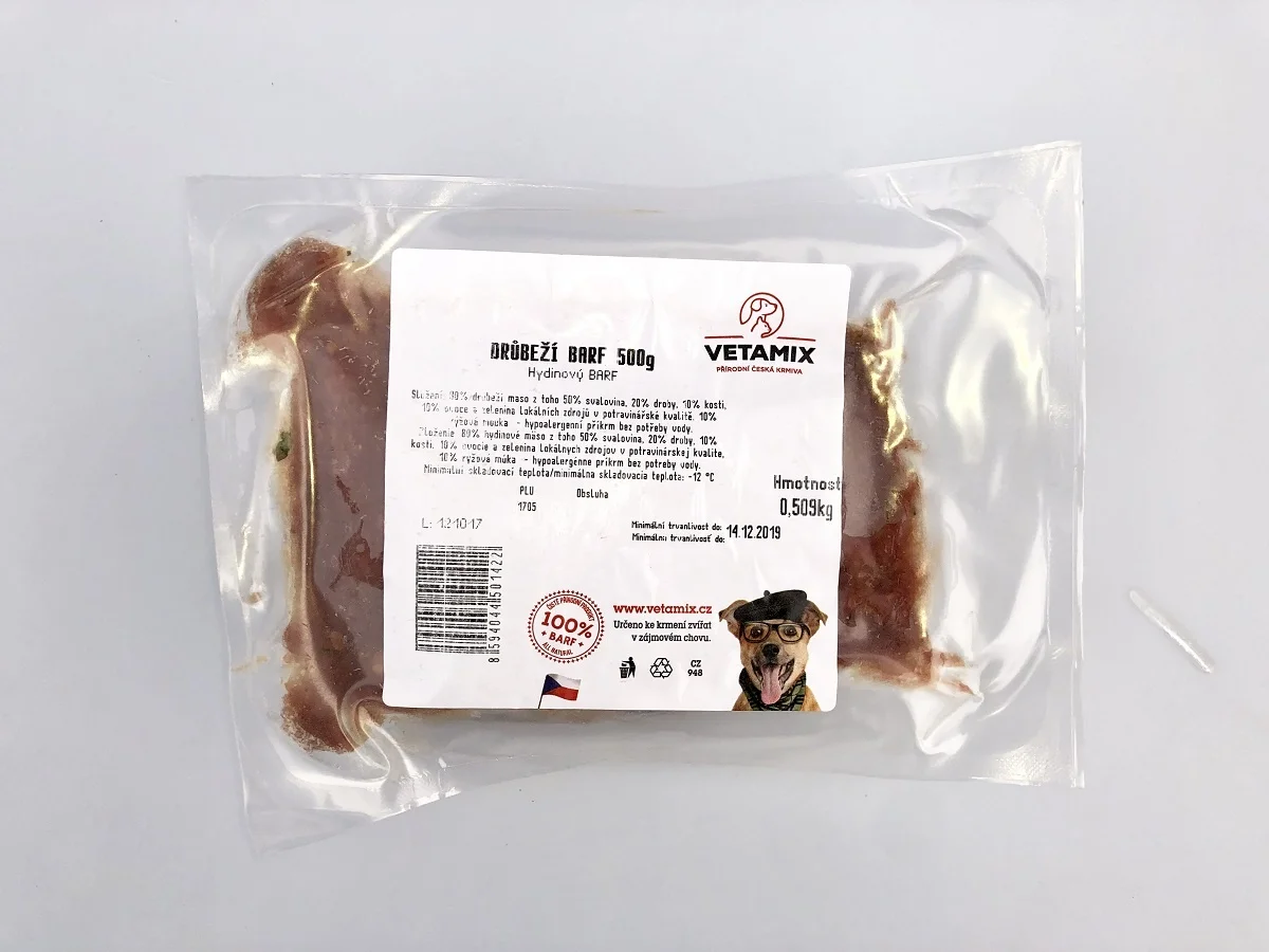 Drůbeží BARF 500g
