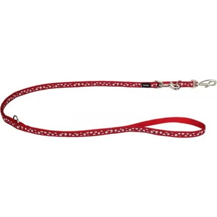 Vodítko RD přep. 12 mm x 2 m - White Spots on Red