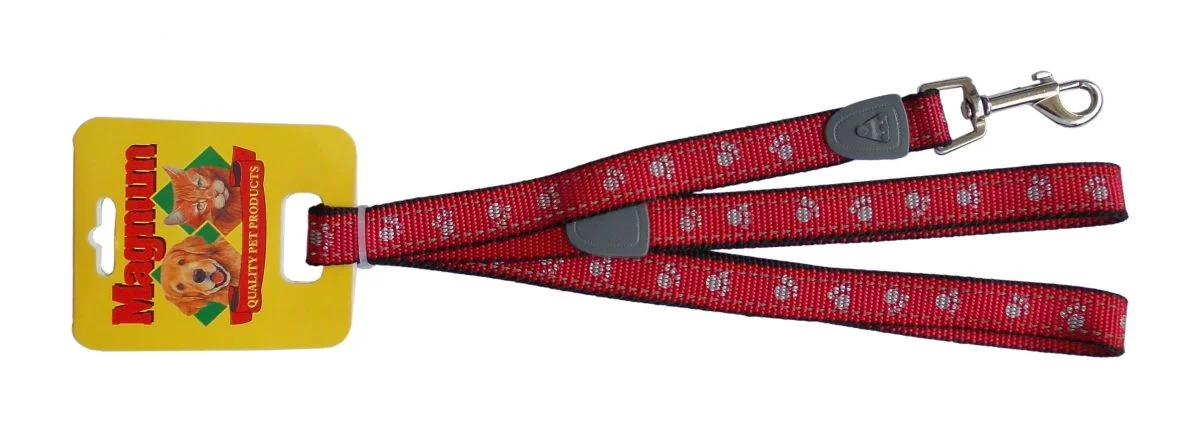 Magnum Vodítko reflexní s tlapkou 15mm x 120cm