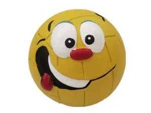 HRAČKY SALAČ Volejbal míček 7cm - LATEX (144/1)