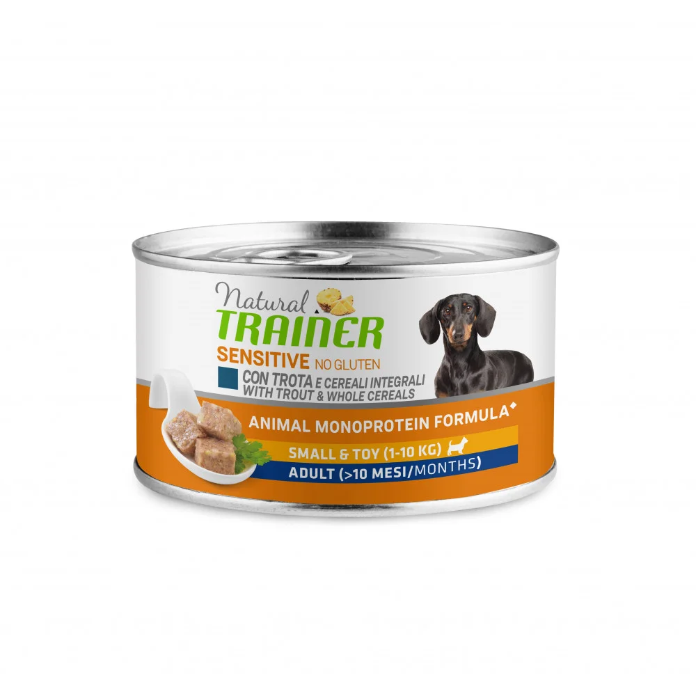 Natural Trainer Konz. Trainer Natural SENS NGl AD S&T pstruh&obil. 150g LT