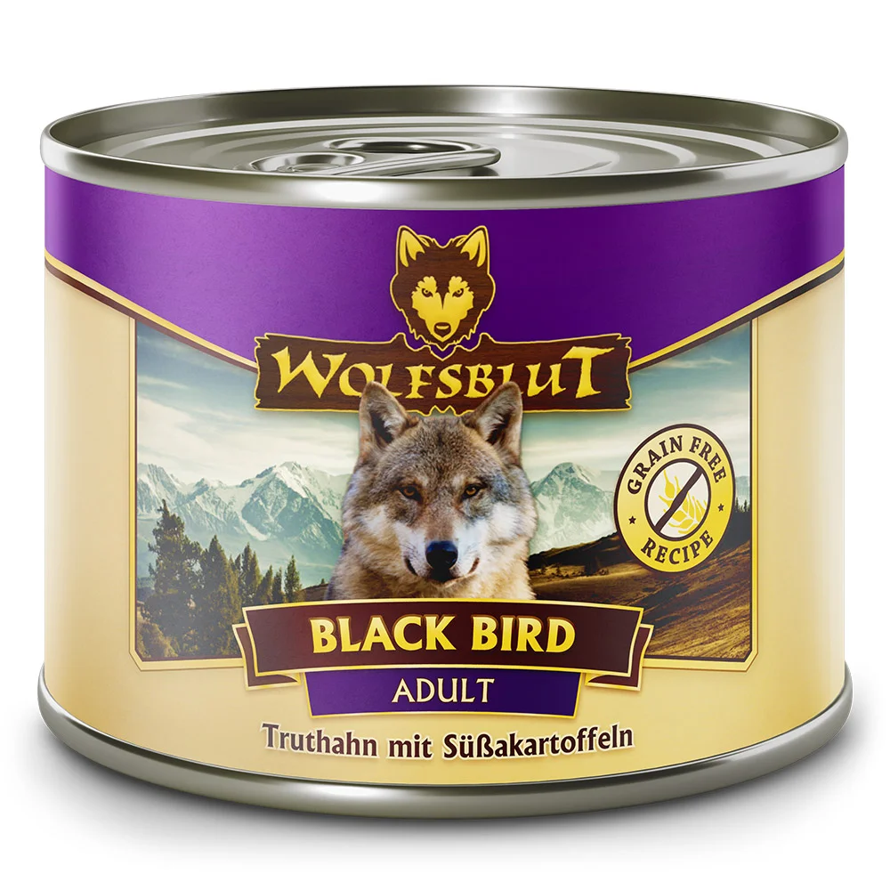 Wolfsblut Dog Adult Black Bird konz.  200g