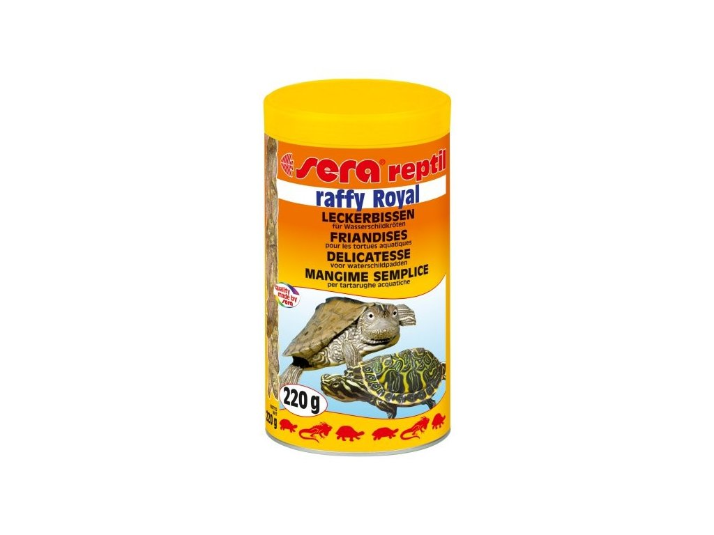 SERA Sera krmivo pro masožravé plazy Raffy Royal 1000ml