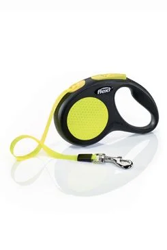 Flexi Vodítko FLEXI Neon S 5m/15kg Pásek NEW