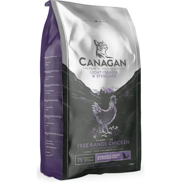 Canagan Cat Dry Light / Senior / Sterilised 1,5 kg 1,5 kg