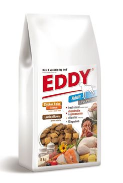 EDDY Adult Large Breed s masovými polštářky 8kg