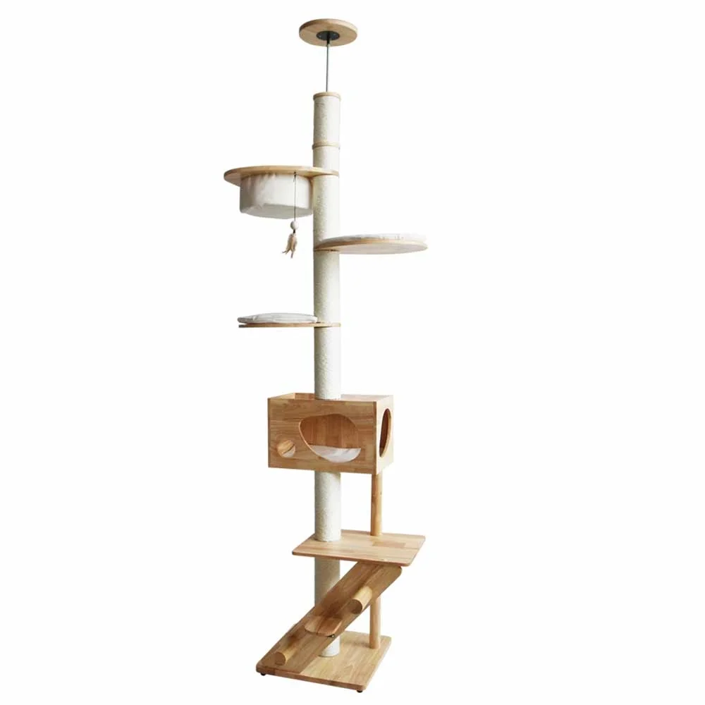 Nobby škrabadlo ALTA I 48 x 48 x 211-257 cm krémová