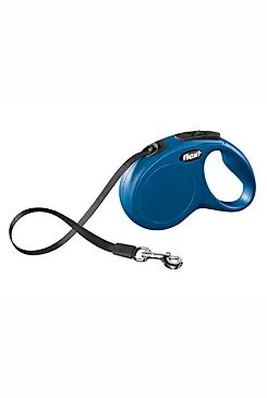 Vodítko FLEXI Classic NEW pásek 3 m/ 12 kg modrá