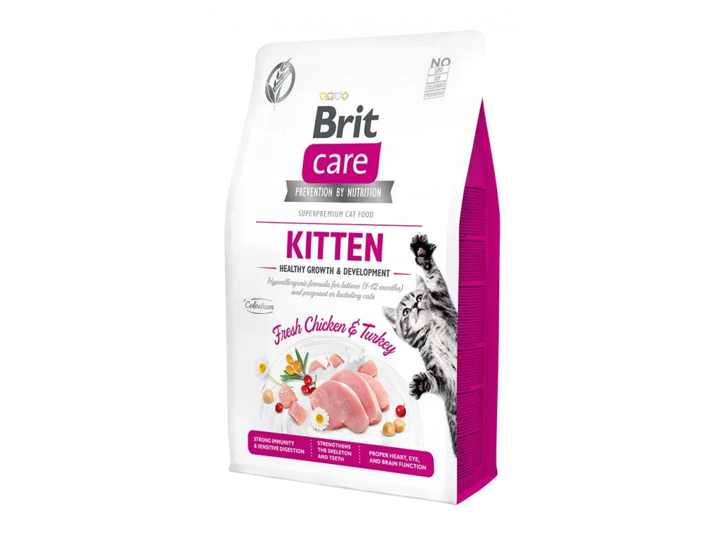 Brit Care Cat GF Kitten Healthy Growth&Development 2 kg