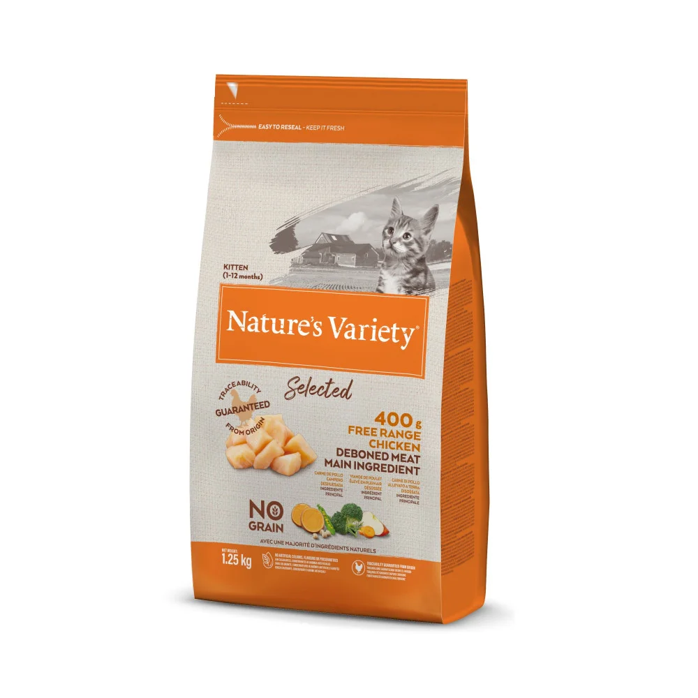 Natures Variety Nature´s variety select. kitten s kurecim 1,25kg