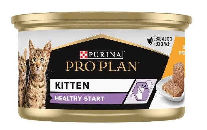 Purina Pro Plan Kitten Healthy Start kuře 85 g