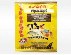 SERA Sera speciální krmivo pro řasožravé ryby Vipachips 15g