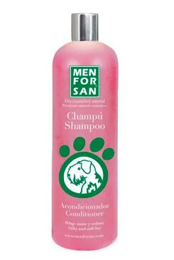 MENFORSAN Ošetřující šampon s kondicionérem proti zacuchávání srsti 1000 ml