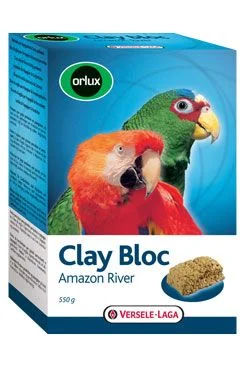 VERSELE LAGA Orlux Clay Bloc Amazon River pro střední a větší papoušky 550 g