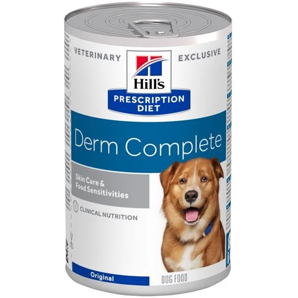 Hill's Precription Diet Hill's Prescription Diet Canine Derm Complete konzerva 370 g