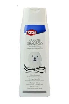 Color šampon-bílý TRIXIE - pro světlé a bílosrsté psy 250 ml
