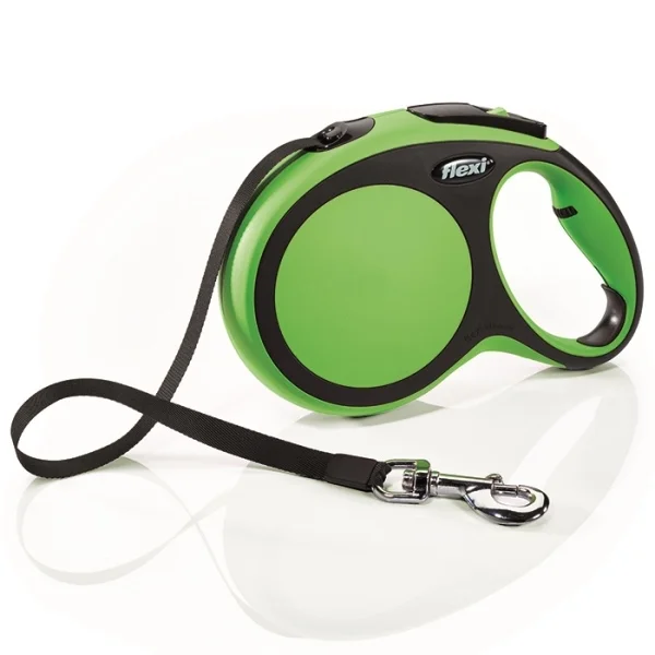 Flexi New Comfort L vodítko pásek 8m/50kg zelená