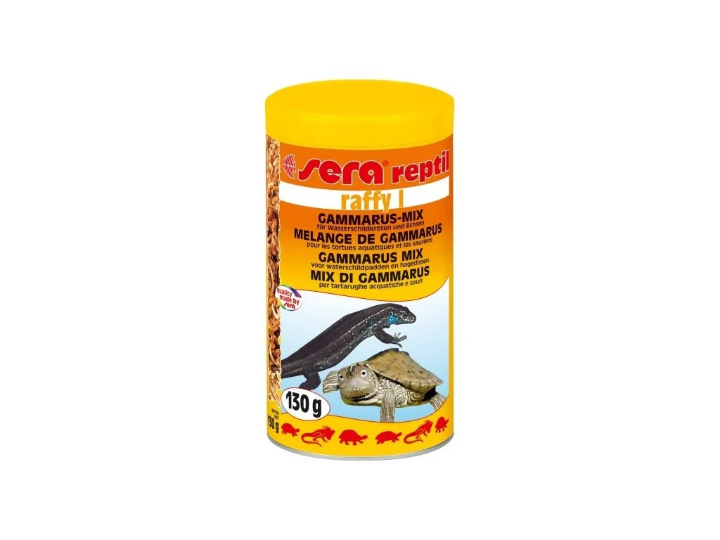 SERA Sera přírodní potrava pro masožravé plazy a obojživelníky Raffy I 1l