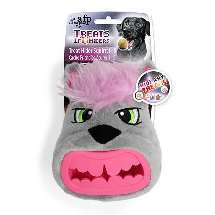 Plyšová hračka na pamlsky AFP Treat Hider Veverka – S