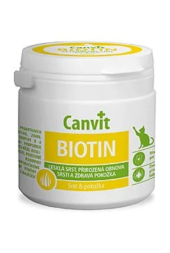 Canvit Biotin pro kočky new 100 g 