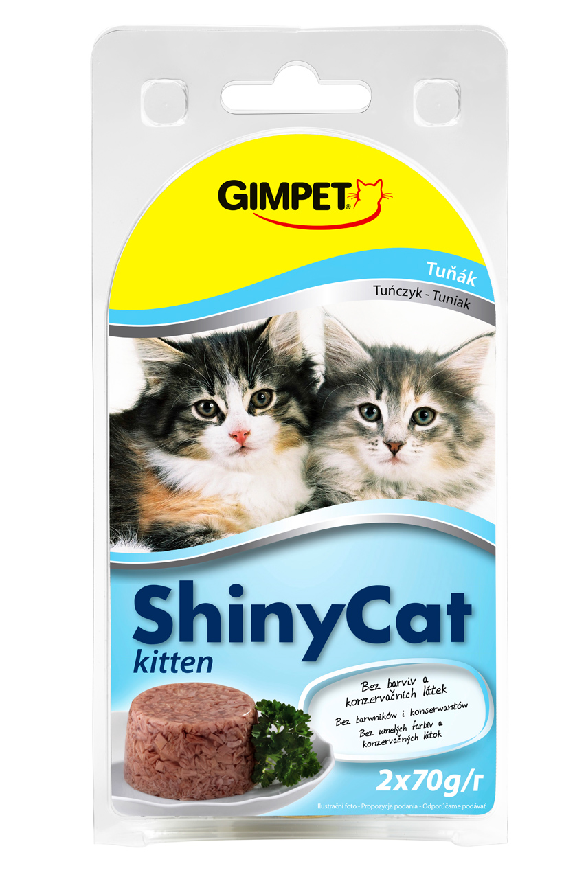Gimpet ShinyCat Junior konzerva tuňák 2x70g