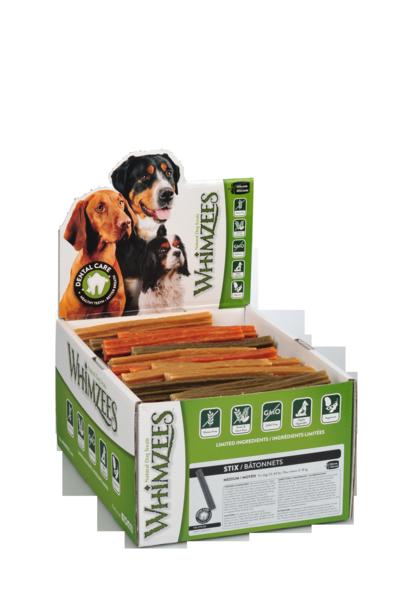 Whimzees Dental stix M 30g 100ks