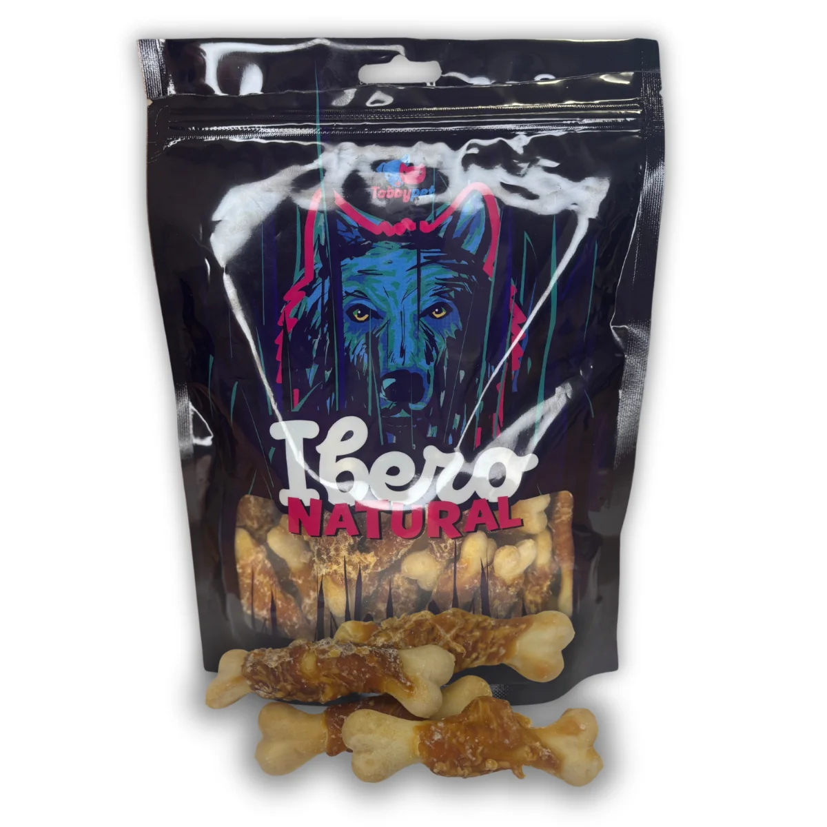 Ibero Natural Snack Chicken Bone Wrap - 300g