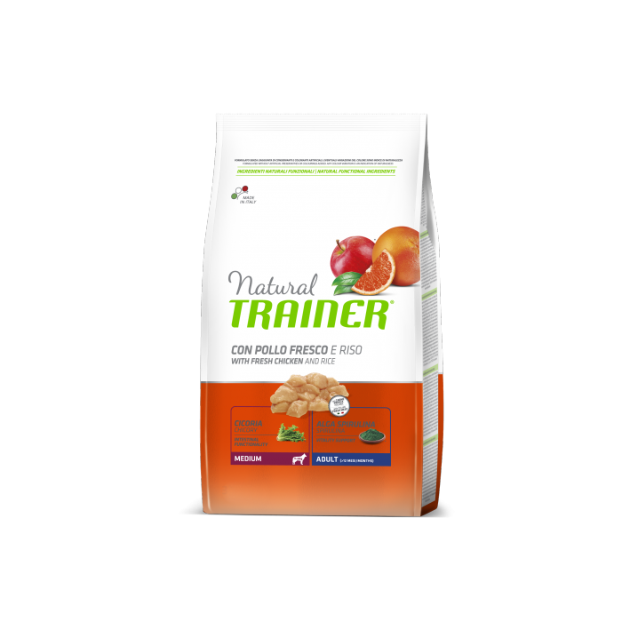 TRAINER Natural Medium Adult čerstvé kuře 12kg
