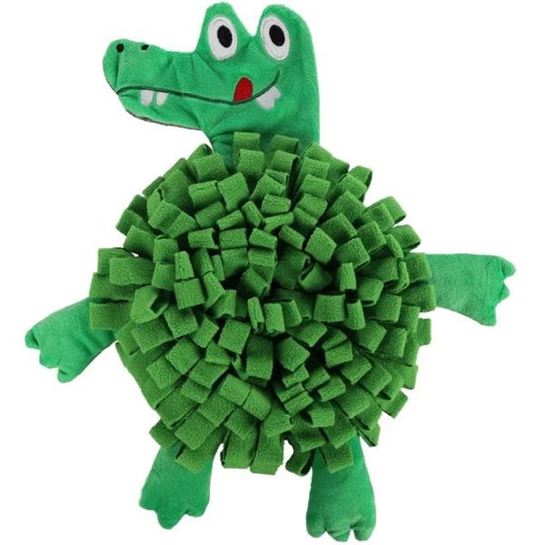 FLAMINGO Čmuchací kobereček Krokodýl zelená 1 ks