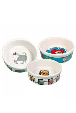 Trixie Miska Keramická 3různé druhy - 200ml/11cm