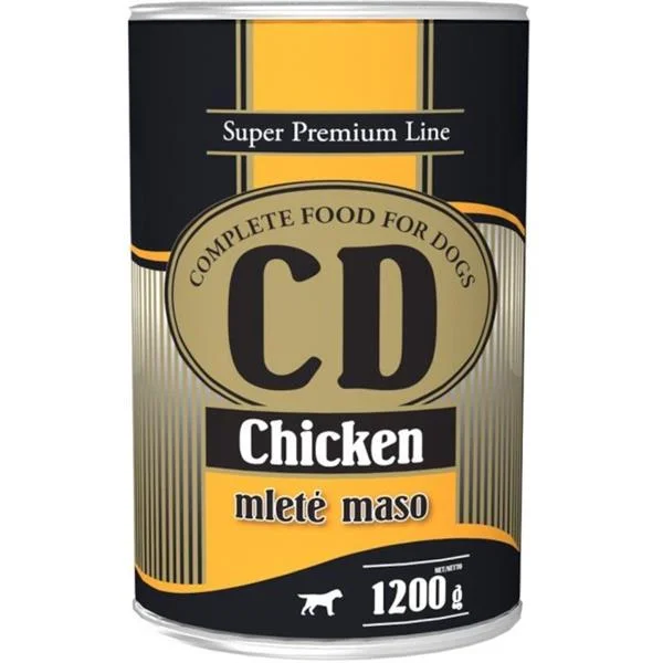 Delikan DELIKAN Konzervy pro psy CD Chicken 1200g
