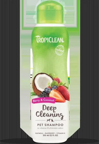 TROPICLEAN šampón s lesnímy plody a kokosem 355ml