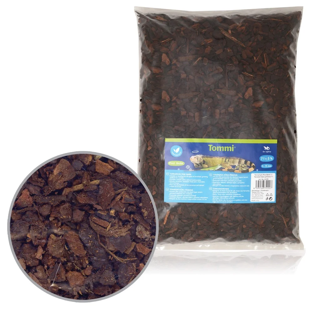 Tommi Piniová kůra do terária (5-15 mm), 7l