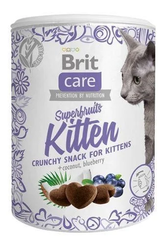 Brit Care Cat Snack Superfruits Kitten  100g