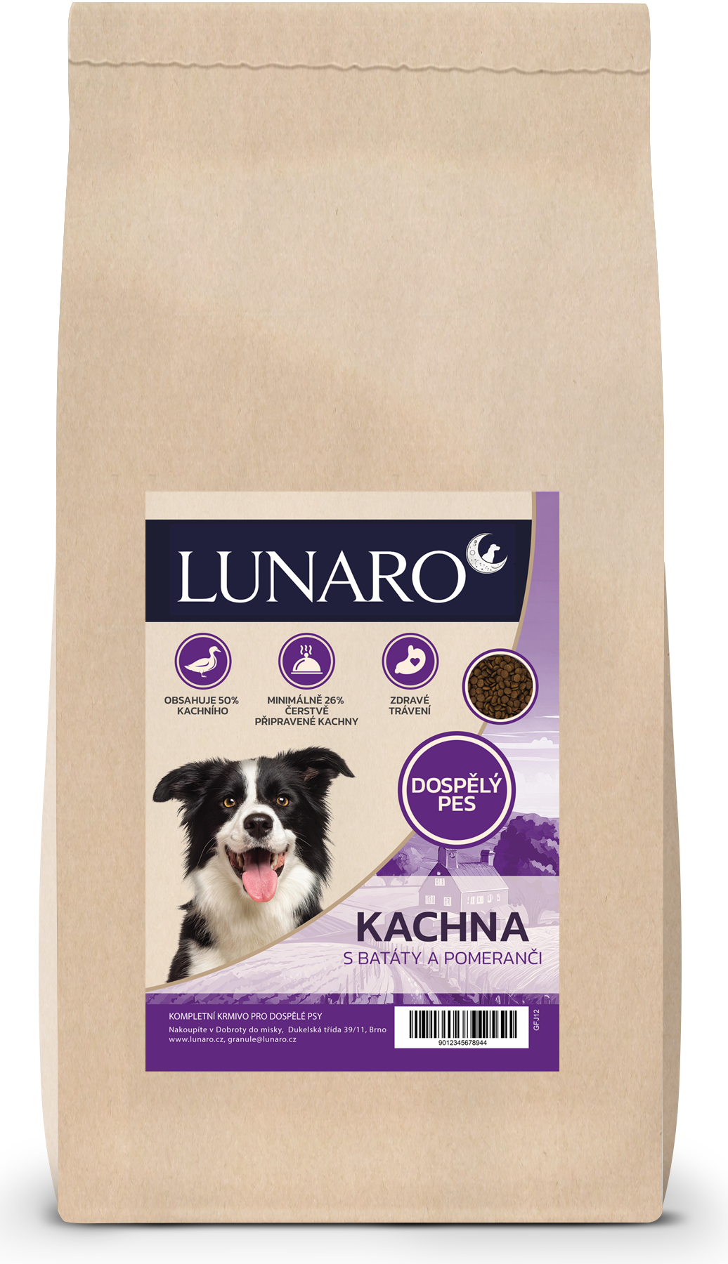 Lunaro Fleur de Duck Adult 15kg - kachna s batáty