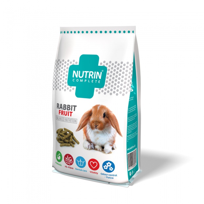 Nutrin Complete Králík Adult Fruit 400 g