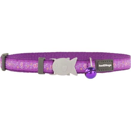 Obojek pro kočky - Butterfly Purple