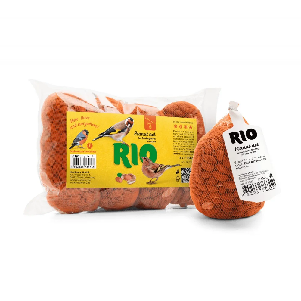 RIO siťka s arasidy 4x150g