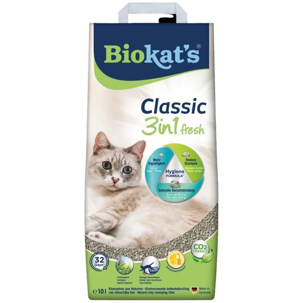 Podestýlka Biokat´s Classic Fresh 10L