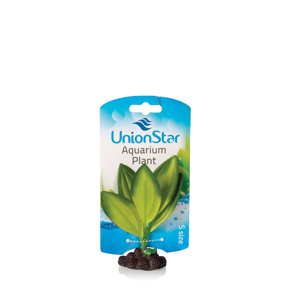 Akvarijní rostlina z hedvábí, výška 10 cm