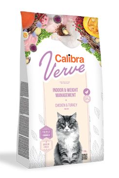 Calibra Cat Verve GF Indoor&Weight Chicken 3,5 kg 