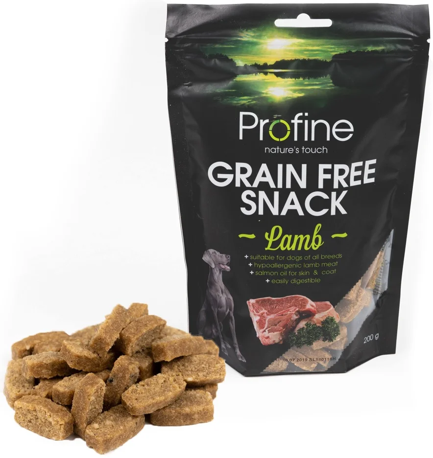 Profine Grain Free pamlsky pro psy bez obilovin s jehněčím a brambory, 200 g