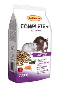 Avicentra COMPLETE+ potkan, myš 700 g