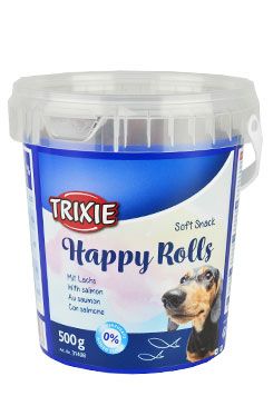 Soft Snack Happy Rolls - tyčinky s lososem, kyblík 500 g