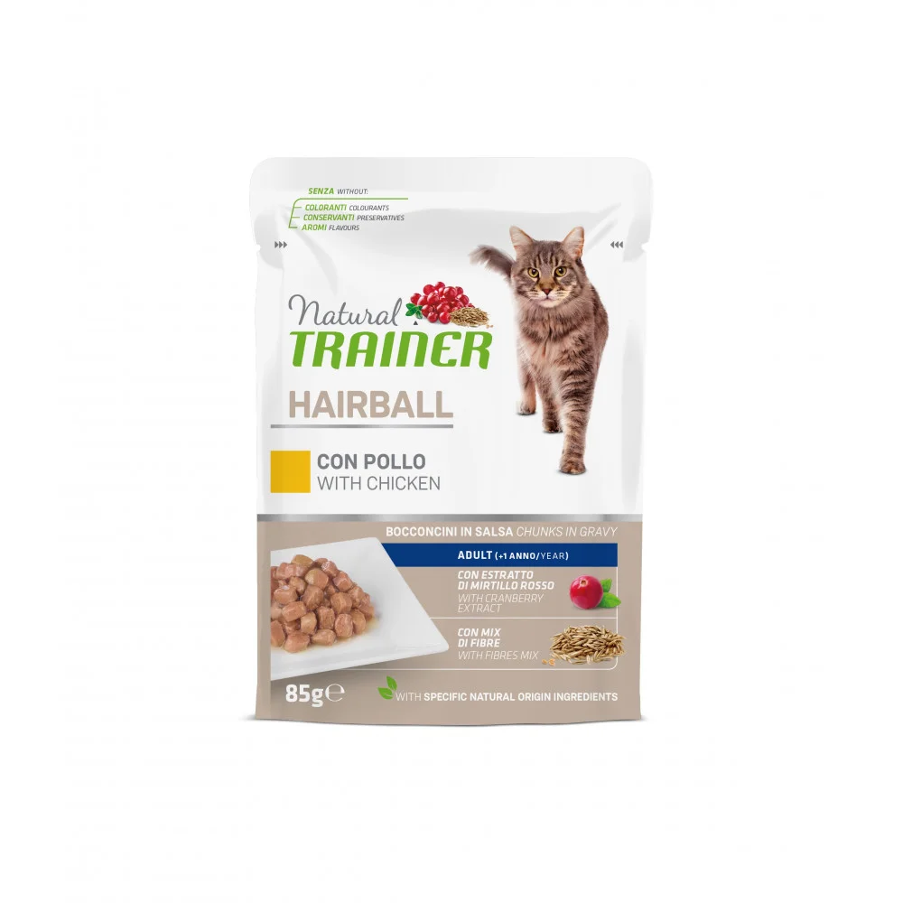 Natural Trainer Kaps. Trainer Natural CAT SP. HAIRBALL kure 85g