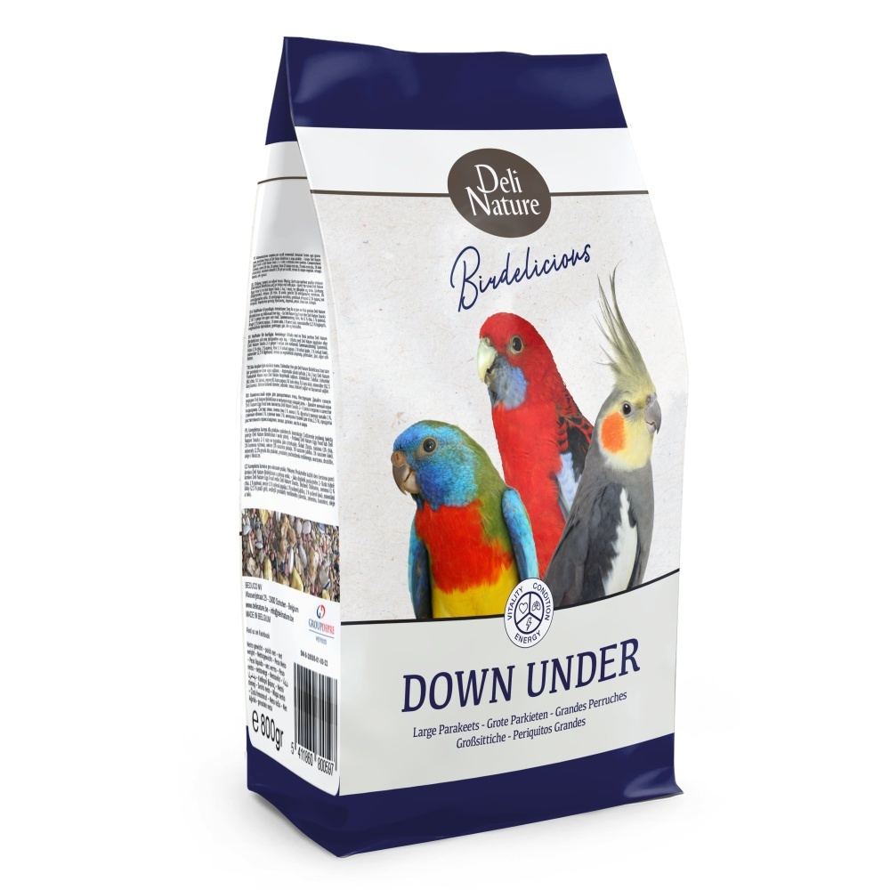 Deli Nature Birdelicious Australský papoušek 800g