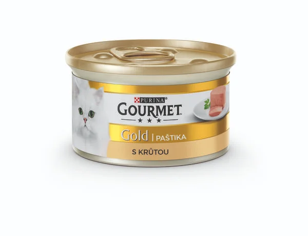 Gourmet Gold jemná paštika s krůtou 24x85g
