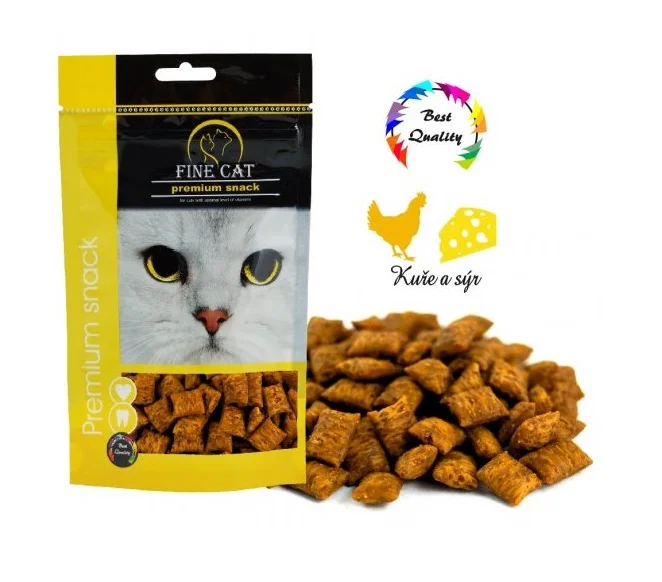 Fine Cat polštářek Kuře 100g