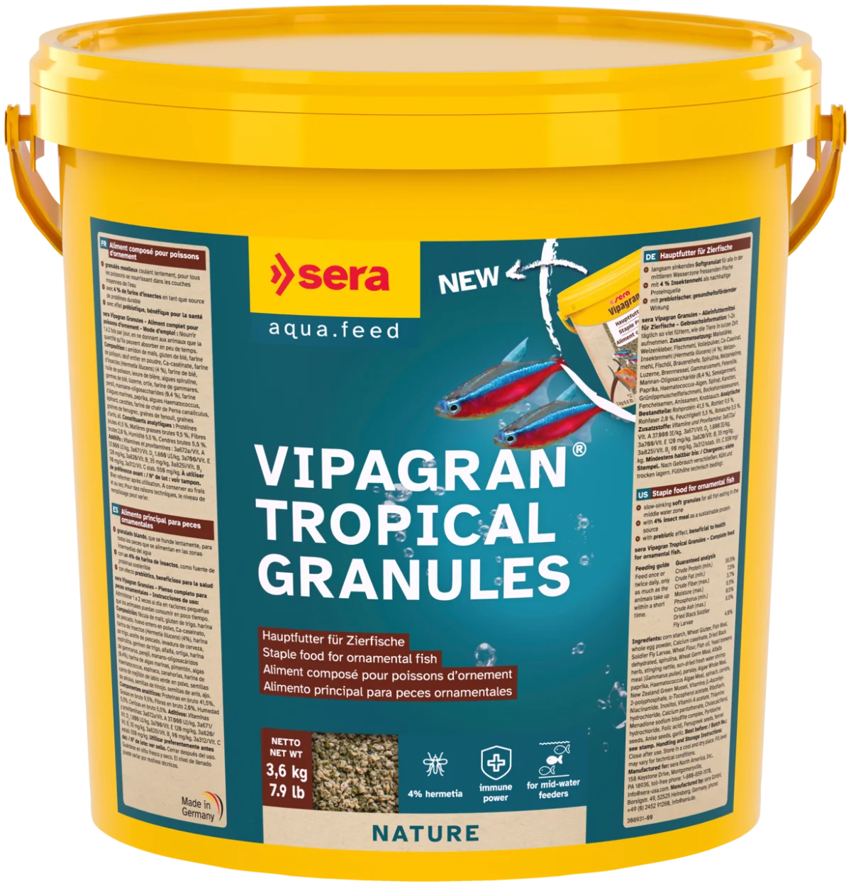 sera GmbH sera vipagran Nature 10 l